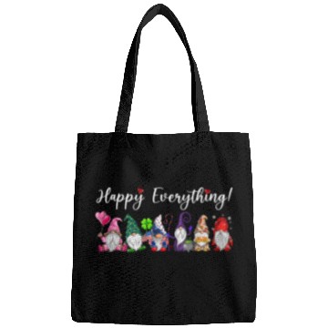 Discover Happy Everything Gnomes Every Seasons All Year Bags