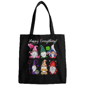 Discover Happy Everything Gnomes Every Seasons All Year Bags