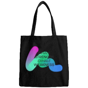 Discover Inspirational Breath Motivation Design Bags