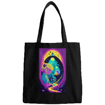 Discover Down the Psychedelic Path Bags