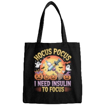 Discover Diabetes Hocus Pocus I Need Insulin to Focus Boys Bags