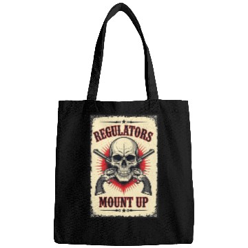 Discover Regulators Mount Up Skull Design Bags