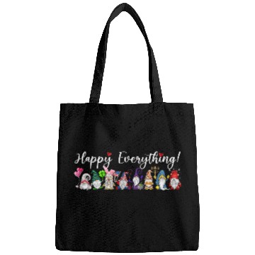Discover Happy Everything Gnomes Every Seasons All Year Bags