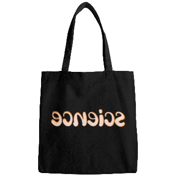 Discover Science word art typography  Bags
