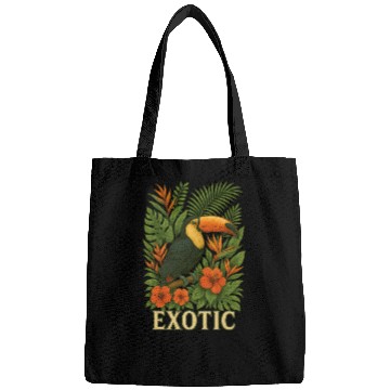Discover Tropical Toucan Jungle Design Bags
