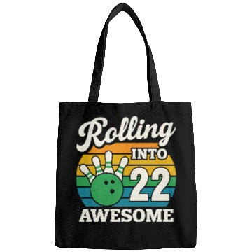 Discover Rolling Into 21 Bowling Celebration Bags
