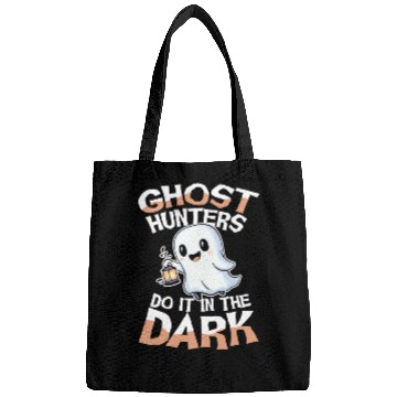 Discover Ghost Hunters Do It In The Dark Cute Ghost Bags