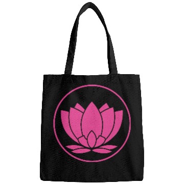 Discover Pink Lotus Mandala Design Bags