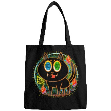 Discover Nekomata Grumpy Cat with Vivid Bags