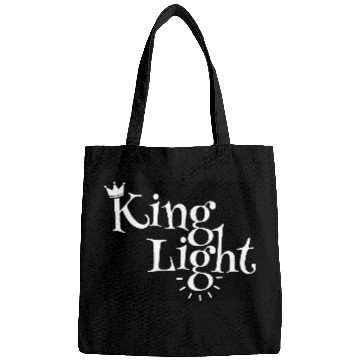Discover Regal Crown Light Typography Design Bags