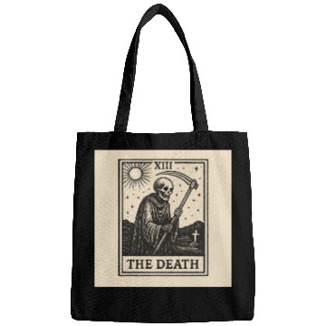 Discover Dark Tarot The Death Illustration Bags