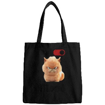 Discover Grumpy Cat Illustration Bags Design