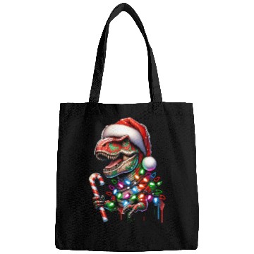 Discover Festive Dinosaur Christmas Trolls Bags