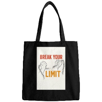 Discover Break Your Limit – Motivational Design Bags