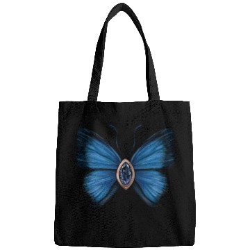 Discover September Sapphire Blue Butterfly Gemstone Design Bags