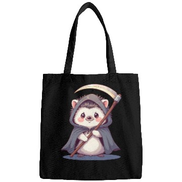 Discover Cute Hooded Hedgehog with Scythe Bags