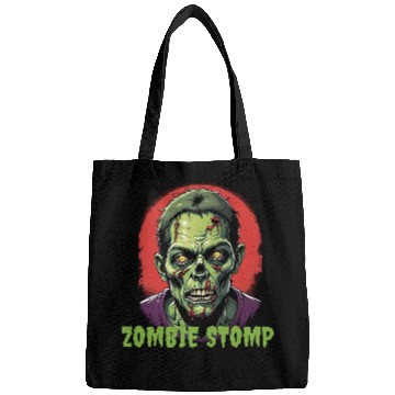 Discover Zombie Stomp Horror Graphic Bags