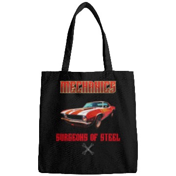 Discover Muscle Car and Steel Mechanics Design Bags