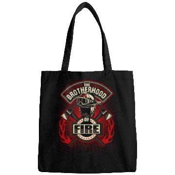 Discover Brotherhood of Fire Firefighter Emblem Bags