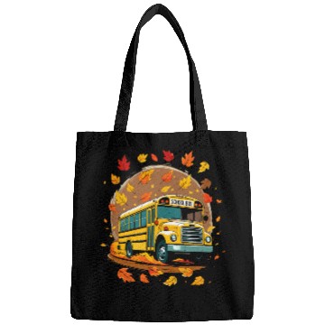 Discover back-to-school -Autumn School Bus Adventure  Bags