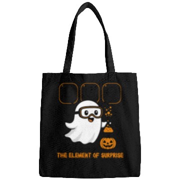Discover Halloween Ghost with Chemistry Elements Bags