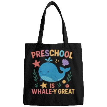 Discover Preschool is Whale-y Great Preschool Teacher-Ocean Bags