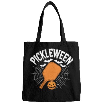 Discover Pickleween Pickleball Funny Halloween Bags