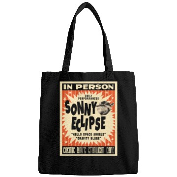Discover Retro Sonny Eclipse Poster Bags