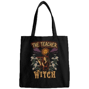 Discover Teacher Teaching Teachers School The Teacher Witch Bags