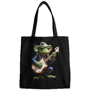 Discover Musical Monkey with Guitar Bags