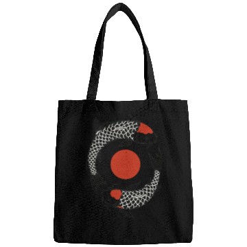 Discover Koi Fish Yin Yang Symbol Bags