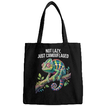 Discover Camouflaged Chameleon Pride Bags