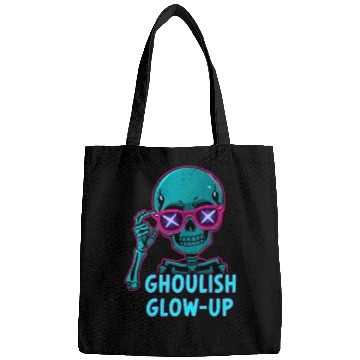 Discover Neon Skeleton with Ghoulish Glow-Up Bags