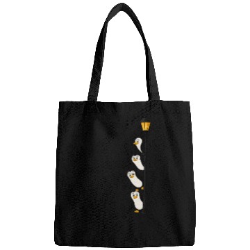 Discover Funny Penguins on Lamp Post Bags
