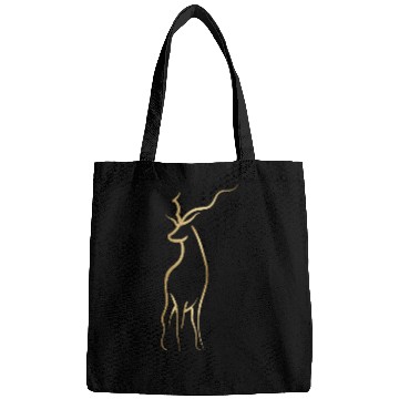 Discover Gold Drawline Deer Side Bags