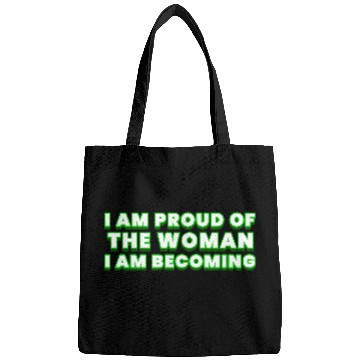 Discover Empowering Woman Affirmation Design Bags