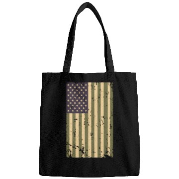 Discover Camouflage US Flag Bags