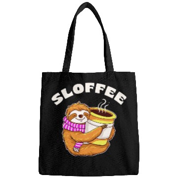 Discover Sloffee Sloth Coffee Lover Design  Bags