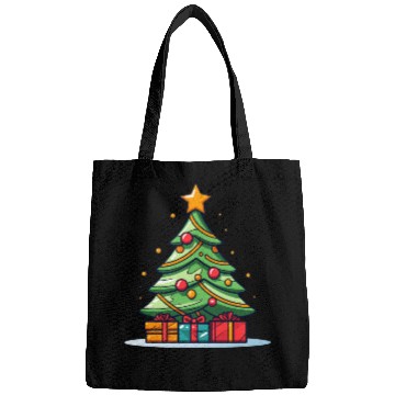 Discover Festive Christmas Tree with Gifts Bags
