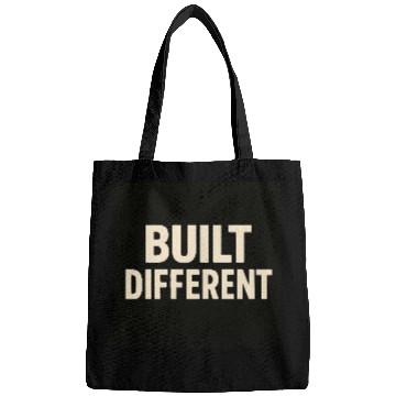 Discover Empowering Built Different Motif Bags