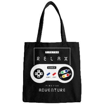 Discover Retro Gaming Controller Adventure Relax Bags