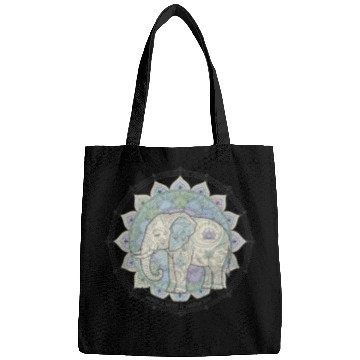 Discover Elephant Mandala Mindfulness Design Bags