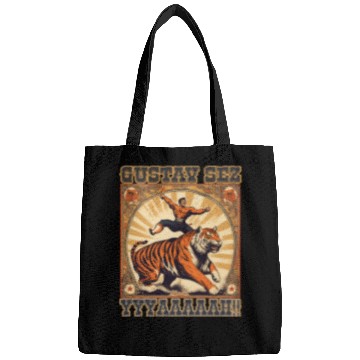 Discover Circus Performer Strong Man Lion Tamer Tiger Bags