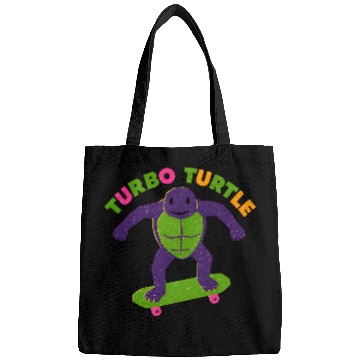 Discover Galactic Turtle Skateboard Design Bags
