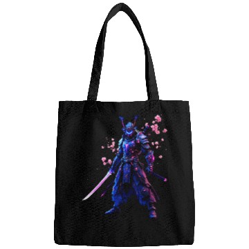 Discover Neon Samurai Warrior Bags