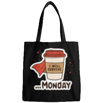 Discover Superhero Coffee Survival Design Bags