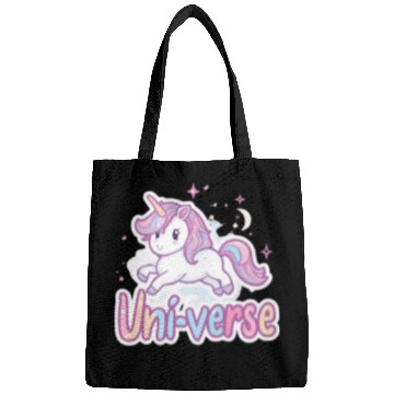 Discover Magical Unicorn in Pastel Universe Bags