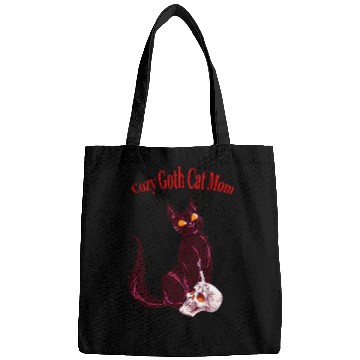 Discover Cozy Gothic Cat Mom Bags