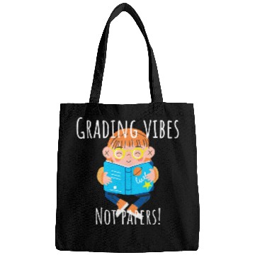 Discover Graduation Vibes Not Papers Fun Design Bags