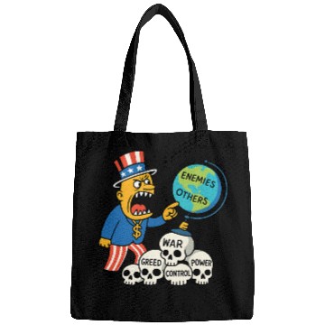 Discover Angry Uncle America Confronts Global Enemies Bags